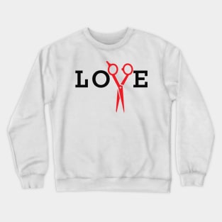 Hair Stylist Love Crewneck Sweatshirt